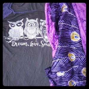 T-shirt with Scarf XL